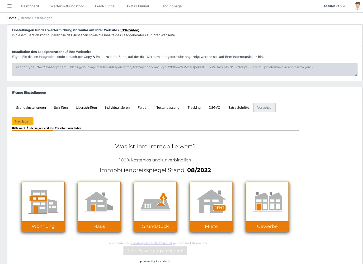 Leadgenerator in der Marketing Software für Immobilienmakler