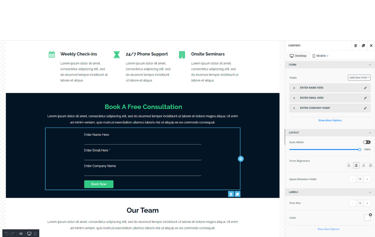 Mobil-freundliche Newsletter